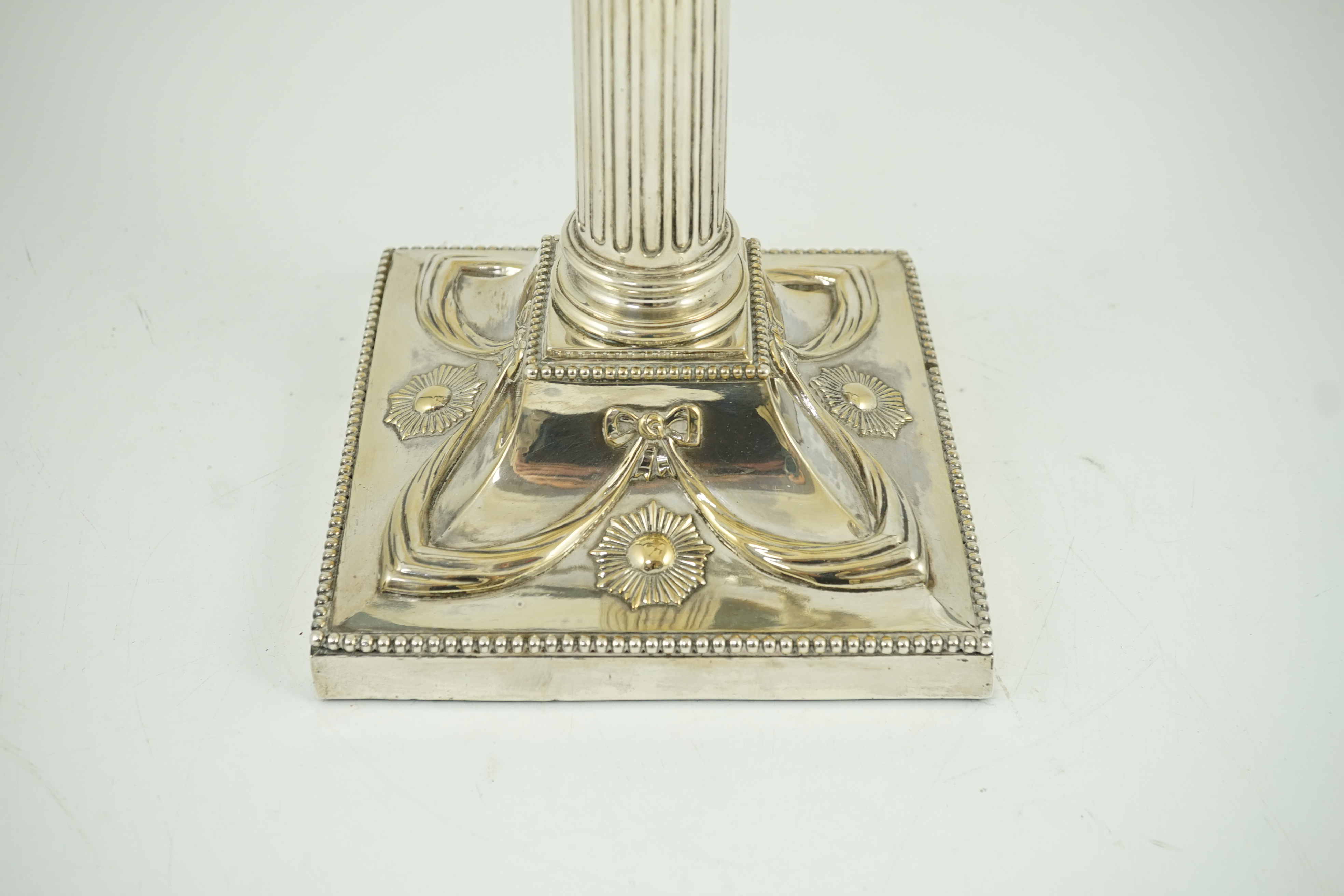 A good Victorian silver four branch, five light candelabrum, by R & S Garrard & Co